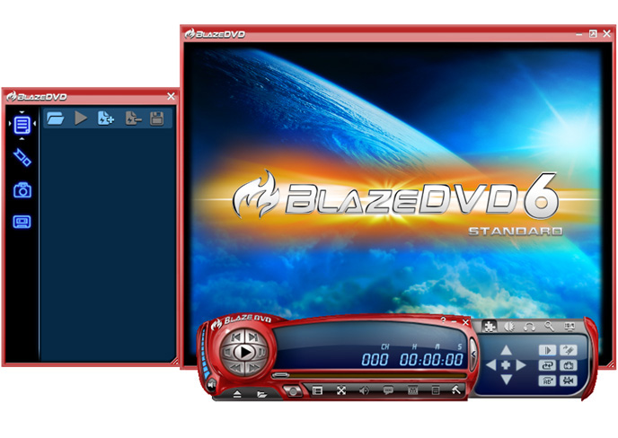BlazeDVD 7.0.2.0 software screenshot