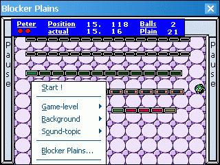 Blocker Plains for PocketPC 3.3 software screenshot
