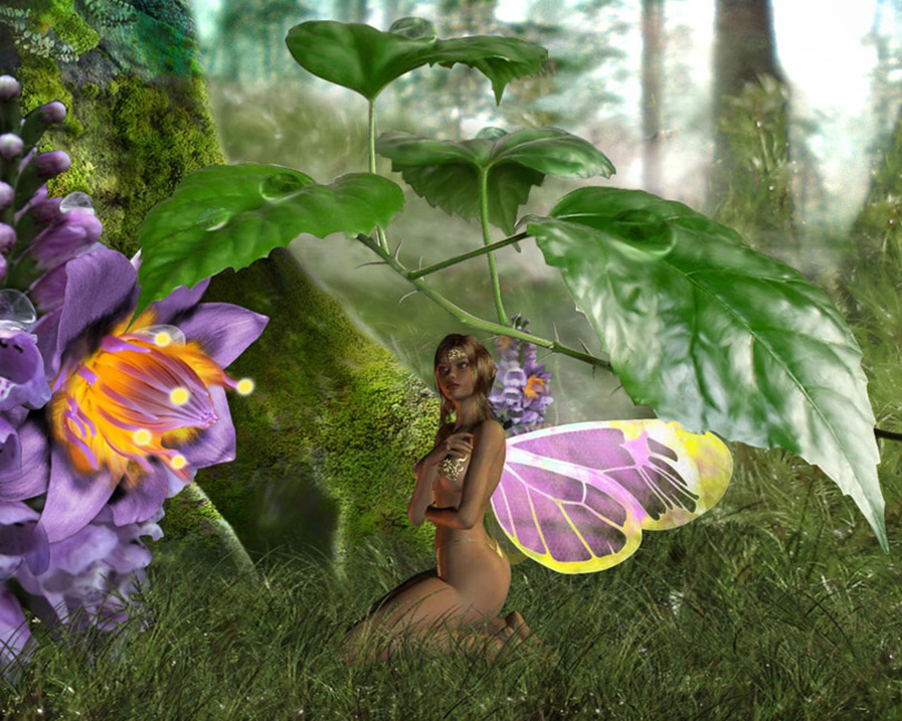 Blossom Fairy screensaver 1.0 software screenshot