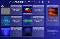 Blue Applet Suite 2.1 software screenshot
