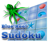 Blue Reef Sudoku 1.0 software screenshot