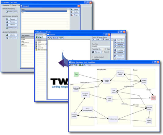 BlueDoc 1.2.02 software screenshot