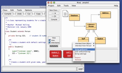 BlueJ Portable 4.0.1 software screenshot
