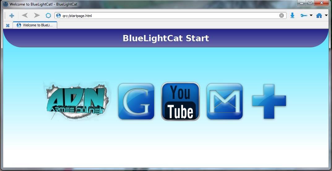 BlueLightCat 0.4 Beta software screenshot