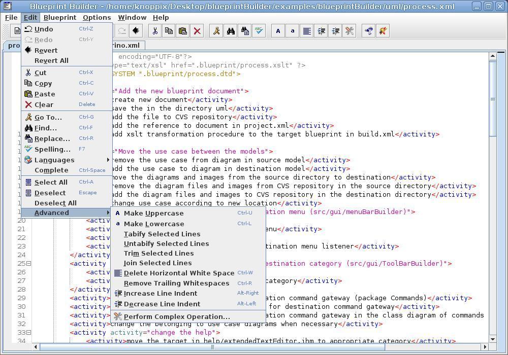 Blueprint Builder 3.6 software screenshot