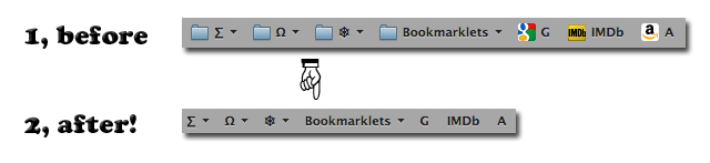 Bookmarks Deiconizer 2.3 software screenshot