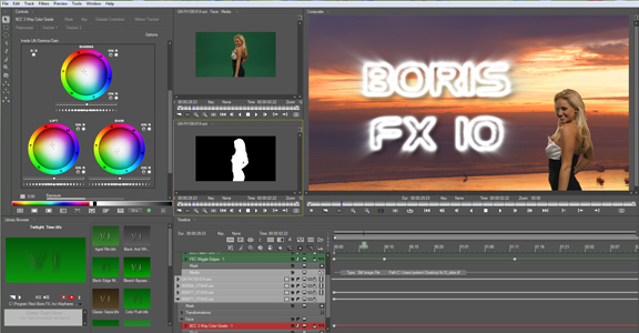 Boris FX 10.0.1.1.130 software screenshot