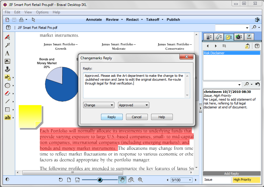 Brava! Desktop 7.1.1.11 software screenshot