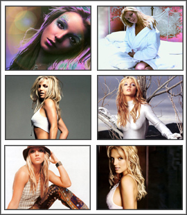 Britney Spears Gorgeous Screensaver 1.0 software screenshot