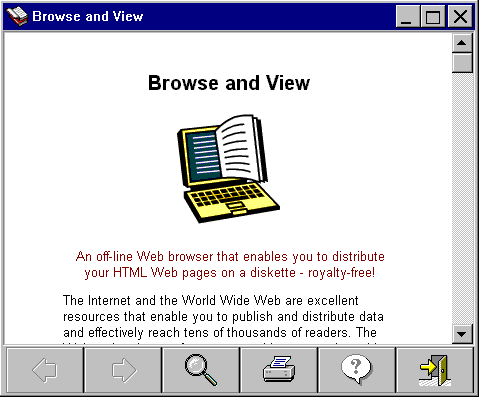 Browse and View 3.21 software screenshot