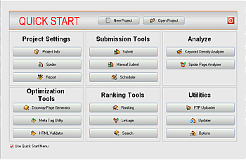 BuildTraffic - Search Engine Submission Optimization Software 7.0 software screenshot