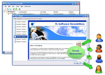 Bulk Emailer 2.5 software screenshot