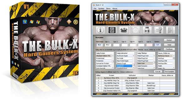 Bulk-X S1 2.10 software screenshot