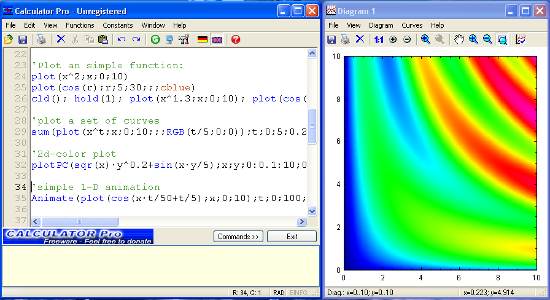 CALCULATOR Pro 2.4.012 software screenshot