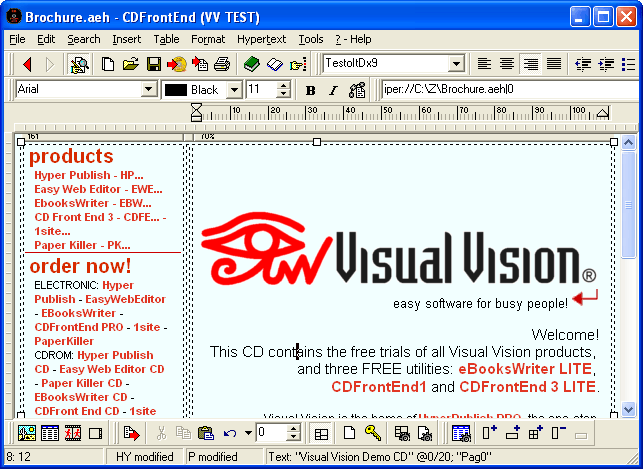 CD Front End 2 1.4.03 software screenshot