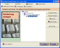 CD-Menusystem 1.1 software screenshot
