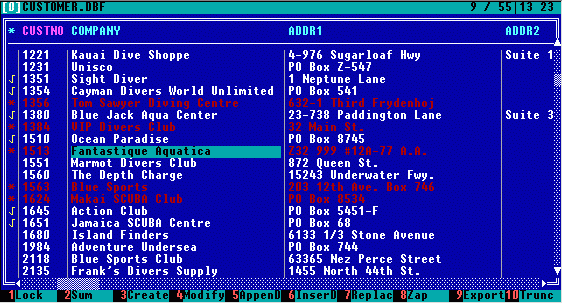 CDBF for Linux 2.99.02 software screenshot