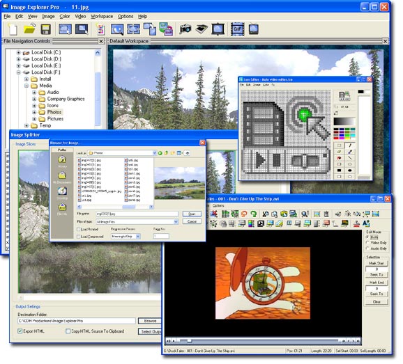 CDH Image Explorer Pro 7.2 software screenshot