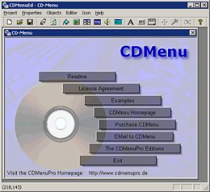 CDMenu 2.40.02 software screenshot