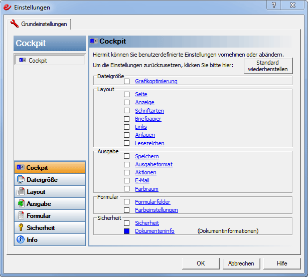 CIB PDF Brewer 2.10.4.1 software screenshot