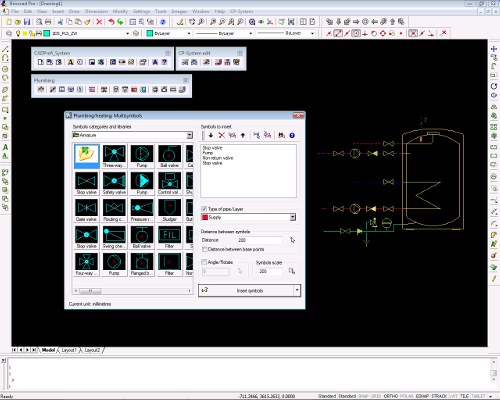 CP-System Building Design for AutoCAD 9.07 software screenshot