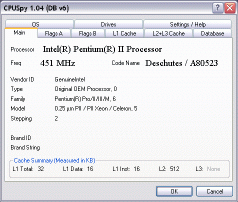 CPUSpy 1.044 software screenshot