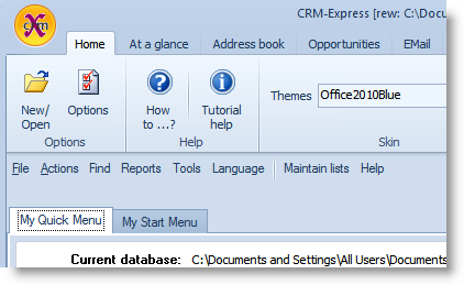 CRM-Express Ultimate 2017.6.1 software screenshot