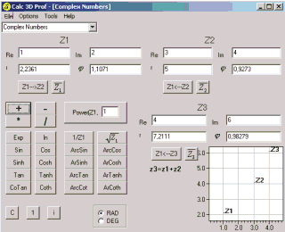 Calc 3D Pro 2.1.10 software screenshot