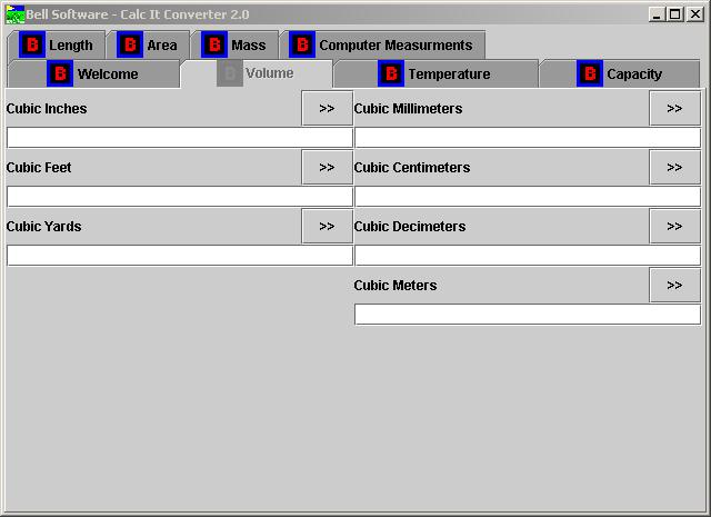 Calc It Converter 2.0.1 software screenshot