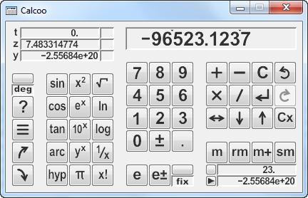 Calcoo Portable 1.3.15-1.0 software screenshot