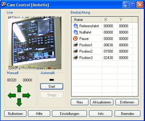 CamControl (Mobotix) 1.001 software screenshot