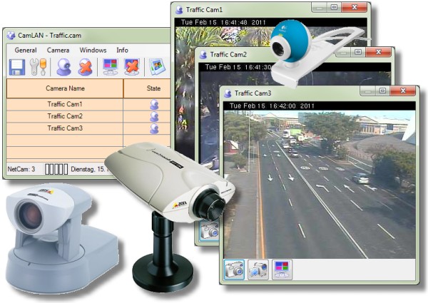 CamLAN 5.0.0.0 software screenshot