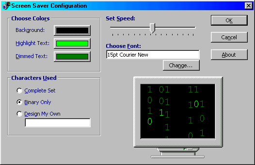 Camtech Binaries 2.0 software screenshot