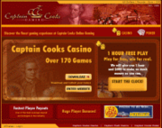 Captain Cooks Casino by Online Casino Extra 2.0 software screenshot