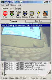 CaptureMAX 2.5.3069 software screenshot