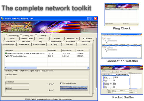 Capturix NETWorks 8.04.184 software screenshot