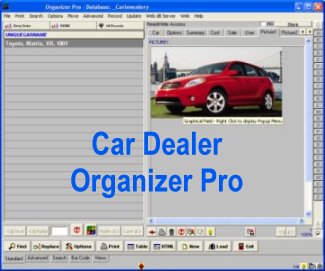 Car Dealer Organizer Pro 3.0 software screenshot