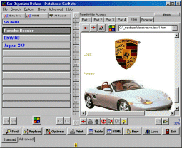 Car Organizer Deluxe 3.7 software screenshot