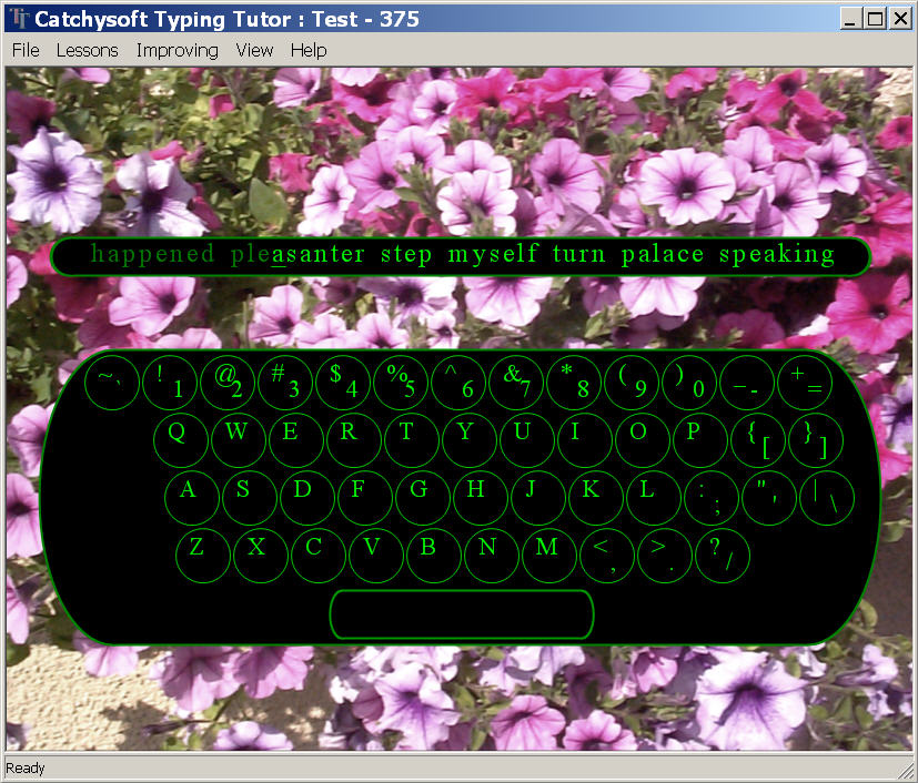 Catchysoft Typing Tutor 1.9 software screenshot
