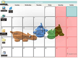 Chameleon Calendar 1.0 software screenshot