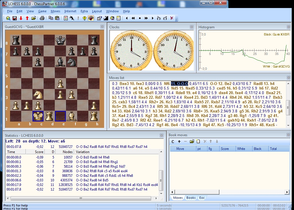 ChessPartner 6.0.4 software screenshot