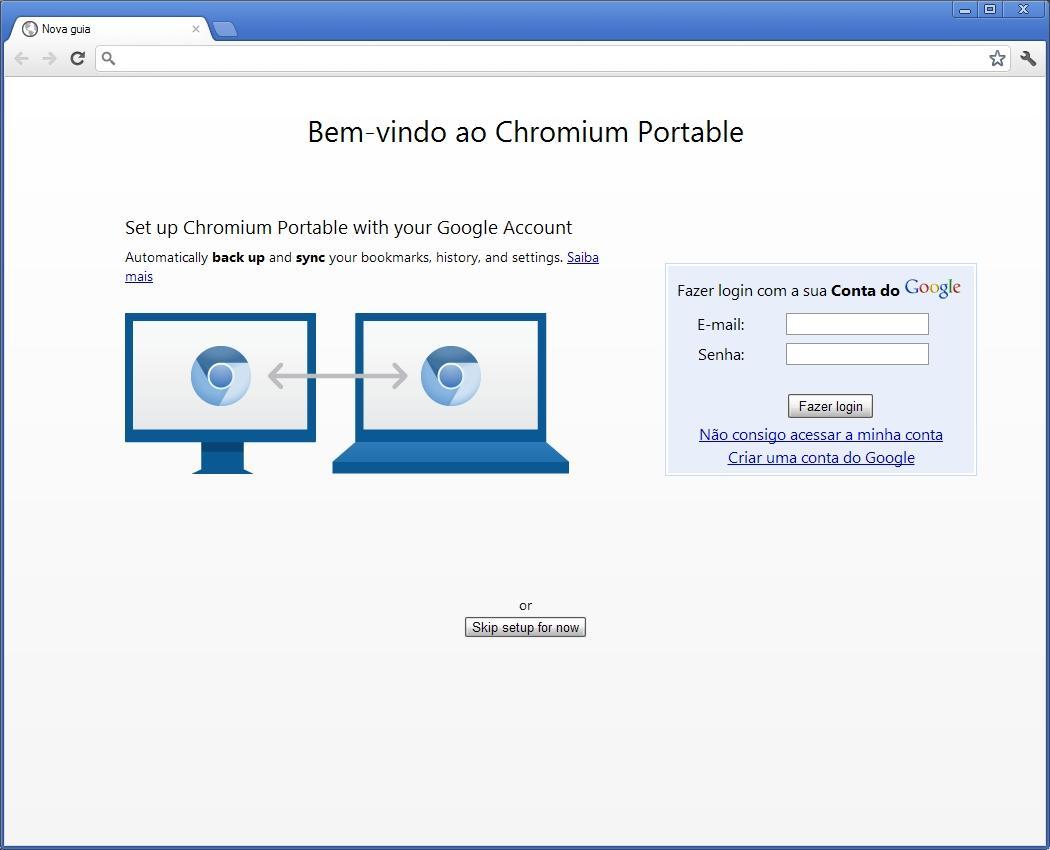 Chromium Portable 60.0.3107.4 software screenshot