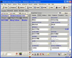 Church Organizer Pro 3.0 software screenshot