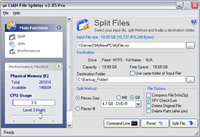CiAN File Splitter Pro v3.85 software screenshot