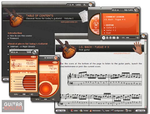 Classical Pieces for Guitar Vol I 5.5 software screenshot