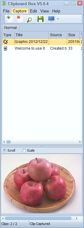 Clipboard Box 5.0.5 software screenshot
