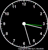 Clock Analog 2.1 software screenshot