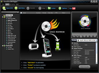Clone2Go DVD Ripper 1.9.7 software screenshot