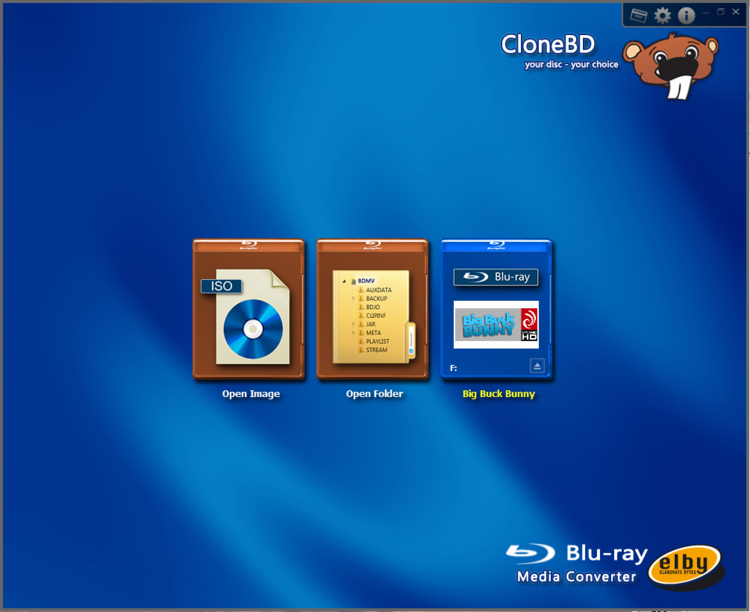 CloneBD Free 1.1.3.2 software screenshot