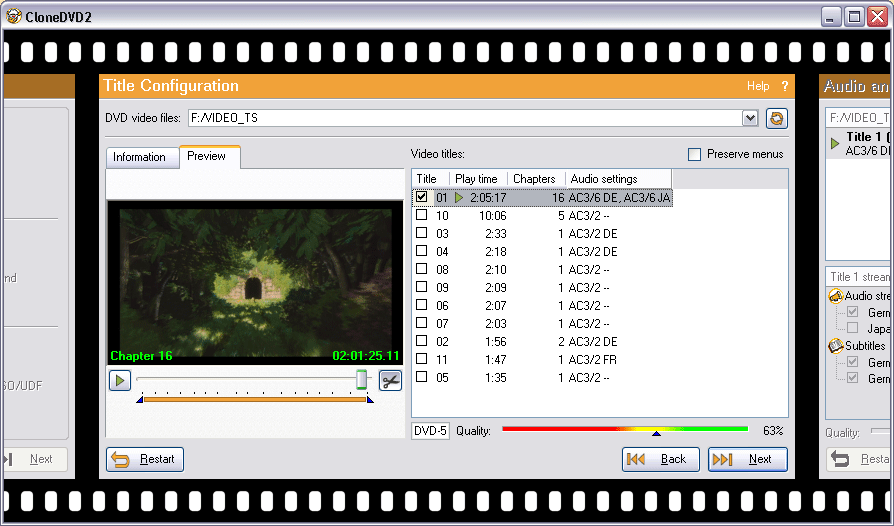 CloneDVD 2 2.9.3.0 software screenshot